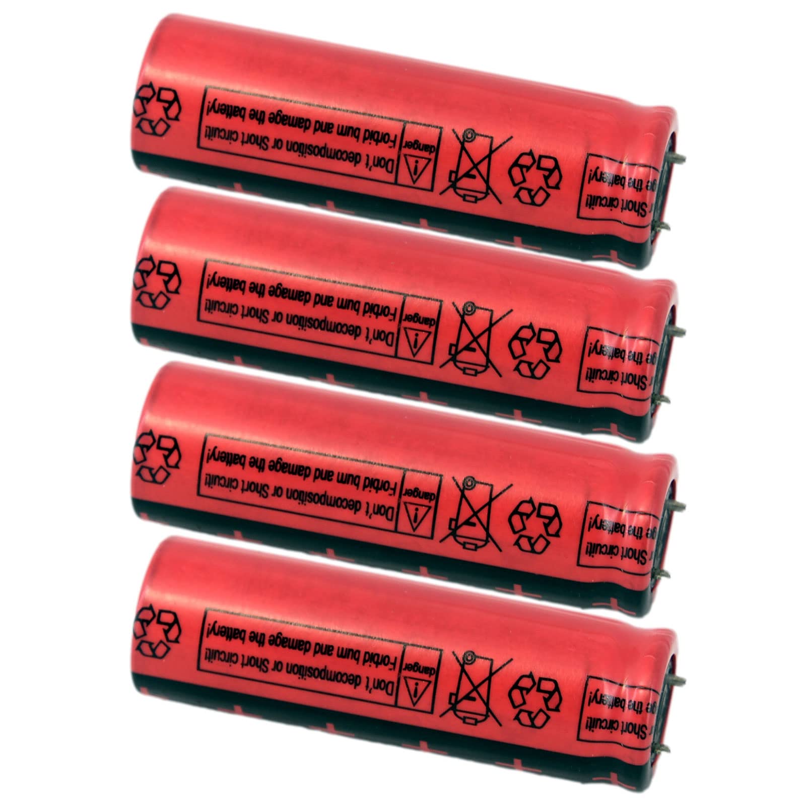 HFC16500 - Pila de batería capacitiva de 3,2 V y 700 mAh para coches a control remoto, carreras de velocidad, barco, juguete (4 unidades)