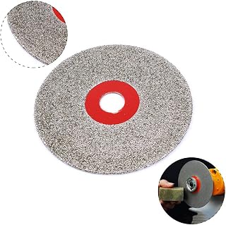 4 inch Double Side Diamond Grinding Wheel Abrasive Wheel Flat Lap Disc Cut Off Wheel 36 Grit for Grinding Glass Stone Ceramics