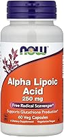 Vista 1 de NOW FOODS Ácido alfa lipoico 250mg, 60 CT