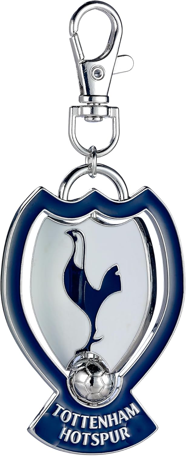 The Carat Shop Tottenham Hotspur Football Club Spinning Spurs Shield Backpack Hanger