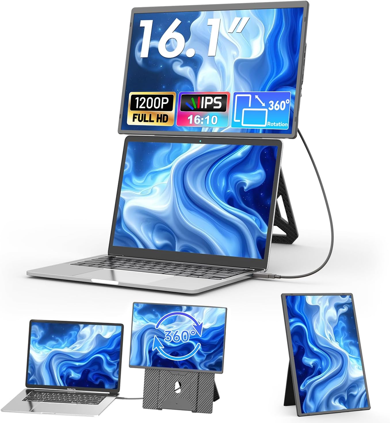 Teamgee 16.1" Laptop Screen Extender