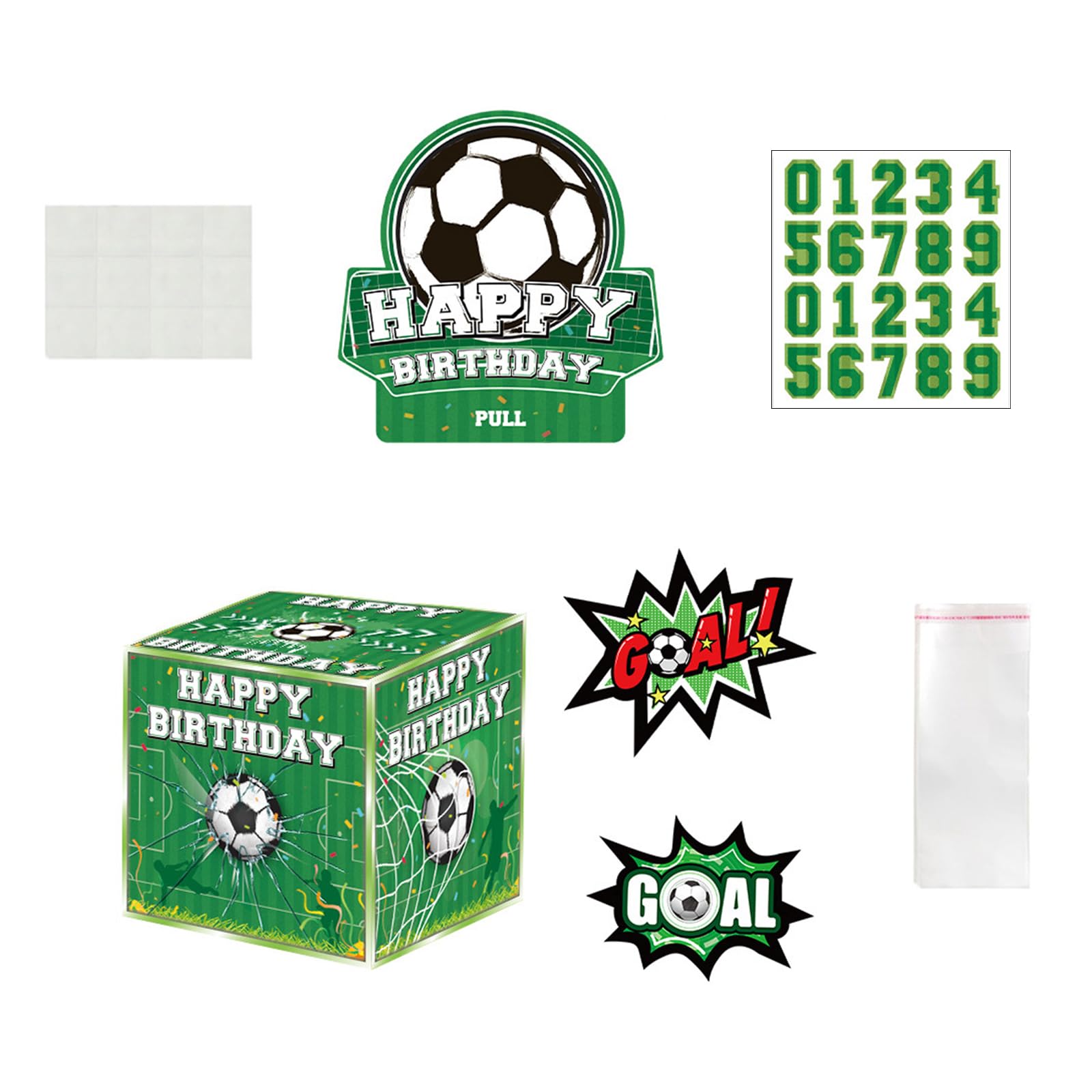 NVOQILIN Money Pull Box Party Decorations Set for Birthday Surprise Money Pulling Game and Themed Celebration Quick Arrange Party Items