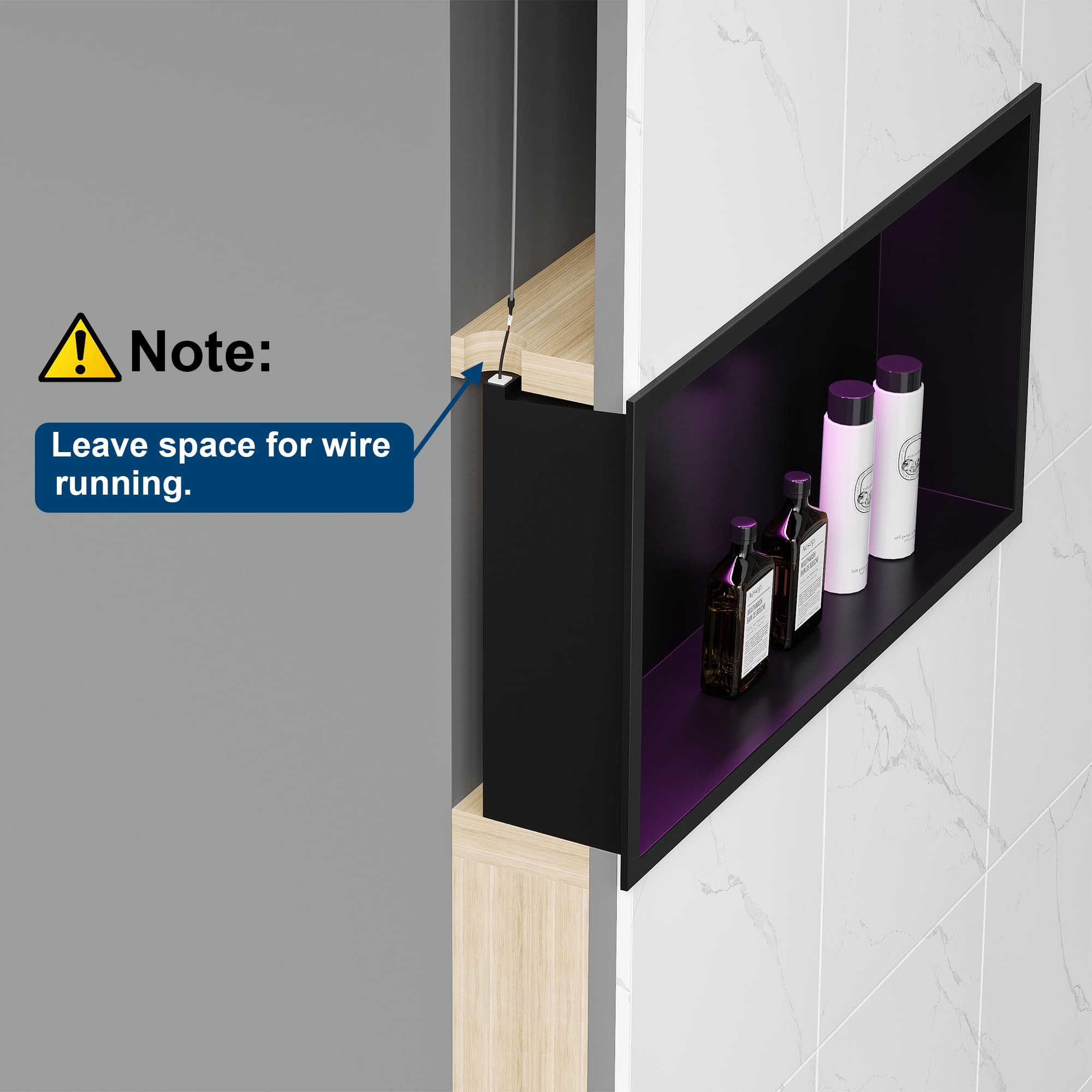 Riho Grid douchewand 90x200cm zwart profiel en helder glas - G004025121