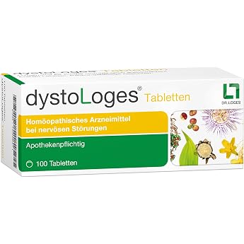 dystoLoges - 100 Tablets - Homeopathic Medicine | For nervous disorders*