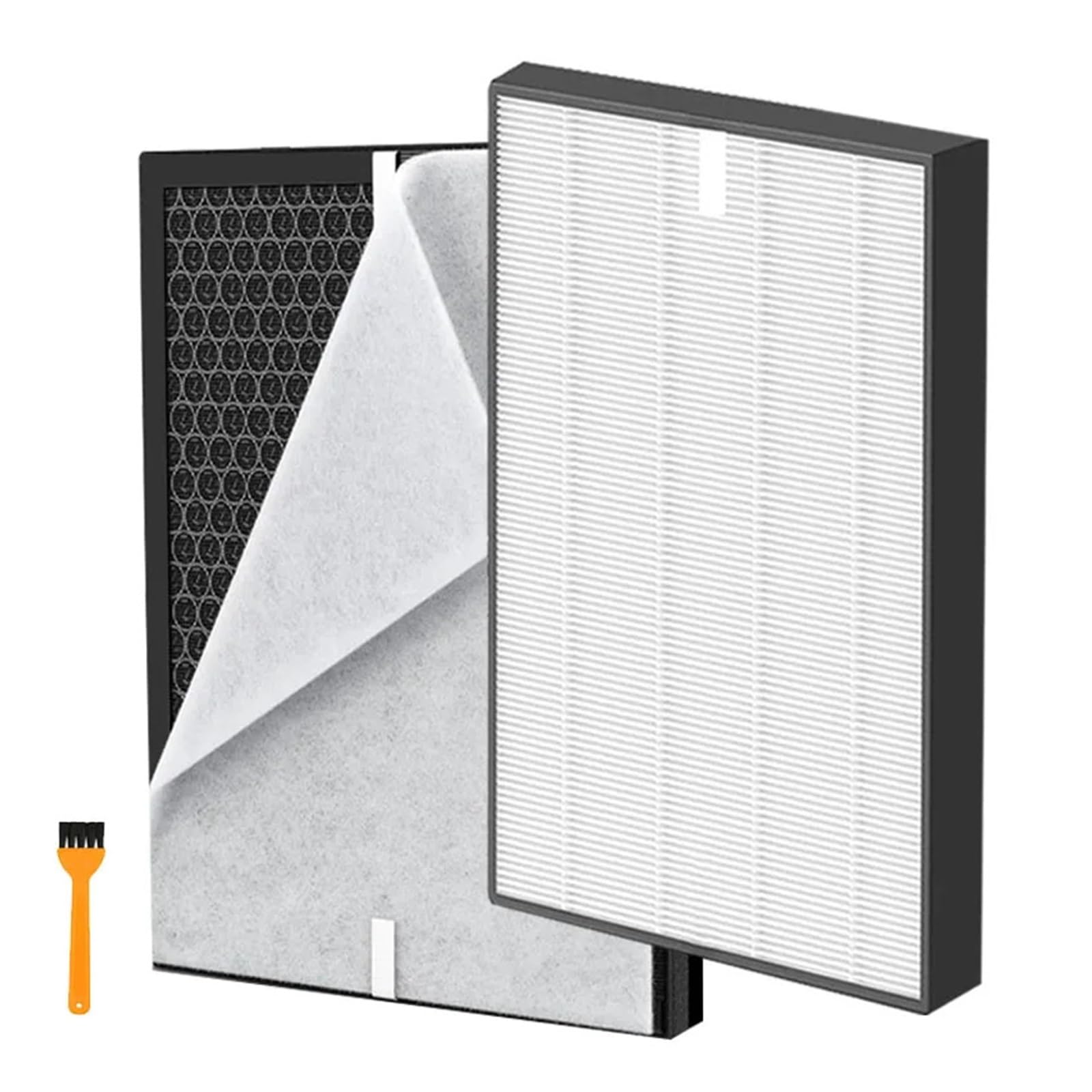 Ycddjjpcv 1Set Hf-Zxrp35z F-Zxfd35xg Replacement Air Filter，Compatible For Panasonic F-Vxr35g F-Vxr35g-A Air Purifier, Hepa+Active Carbon Filter