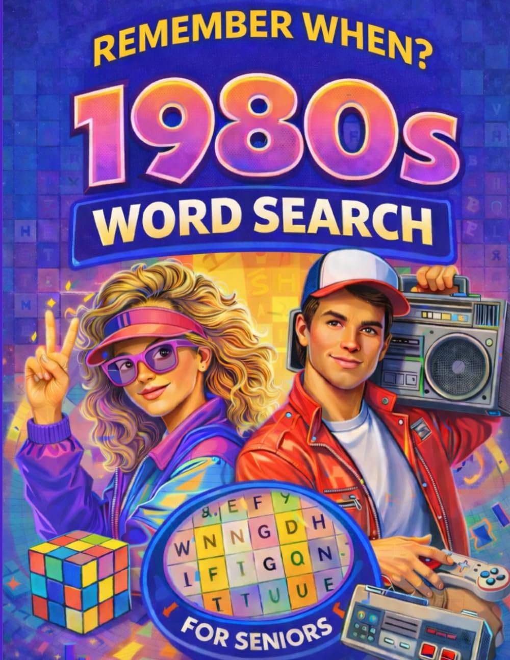 Remember When: 1980s Word Search: Large Print Nostalgic Puzzles for Seniors to Sharpen Memory, Relive the Best Decade, and Keep the Brain Active