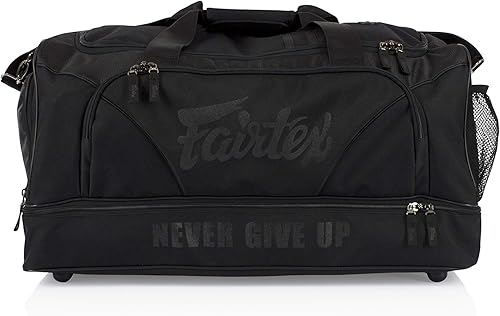 Fairtex Equipo de engranaje de bolsa de gimnasio para Muay Thai, boxeo, kickboxing, MMA