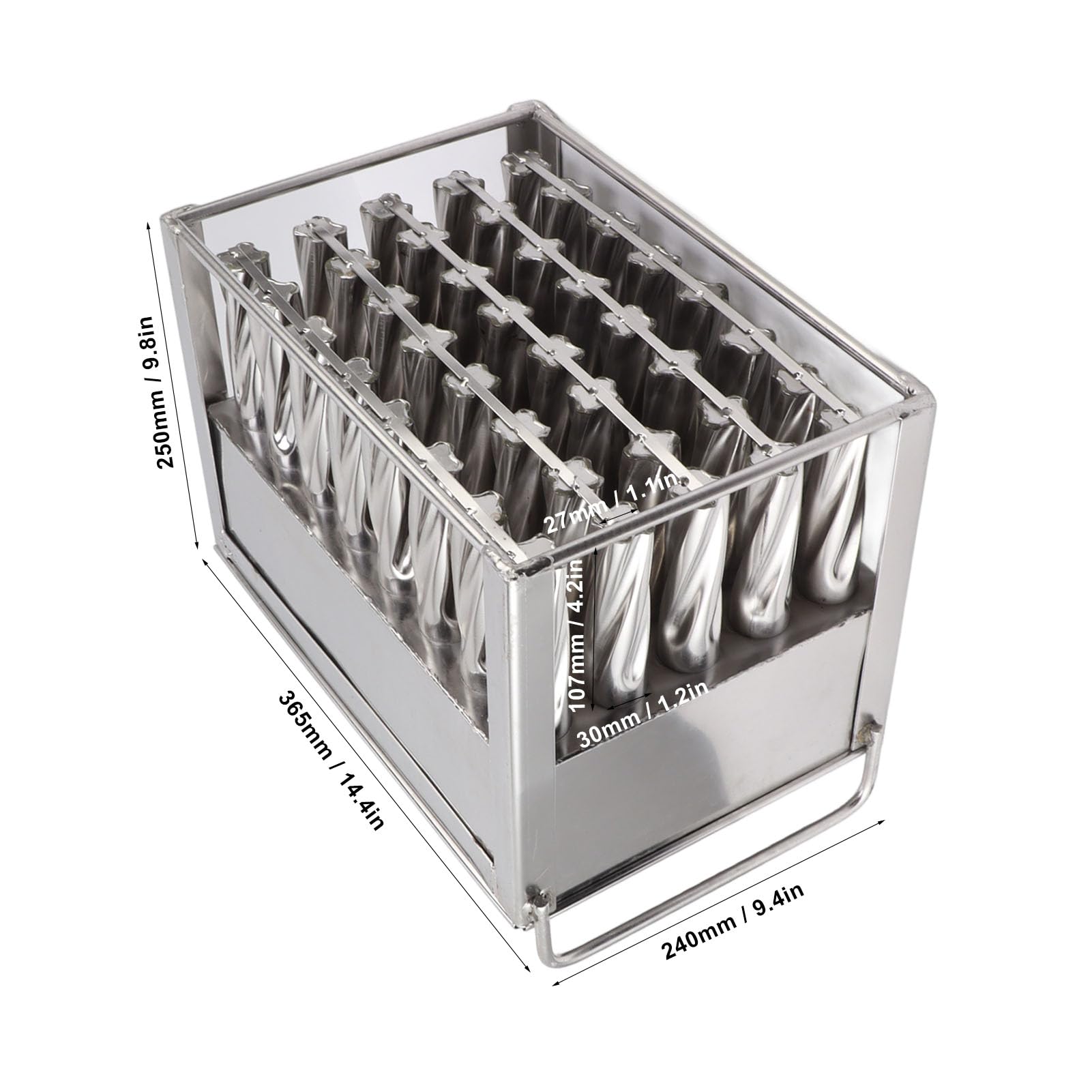 アイスキャンディー型 ステンレス 40本用 Amazon｜40個のステンレス鋼のアイスキャンデー型、多機能アイス