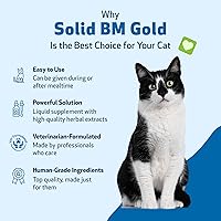 Vista 5 de Pet Wellbeing Solid BM Gold para gatos – Apoya la función digestiva saludable, heces sólidas, movimientos intestinales normales, bayberry