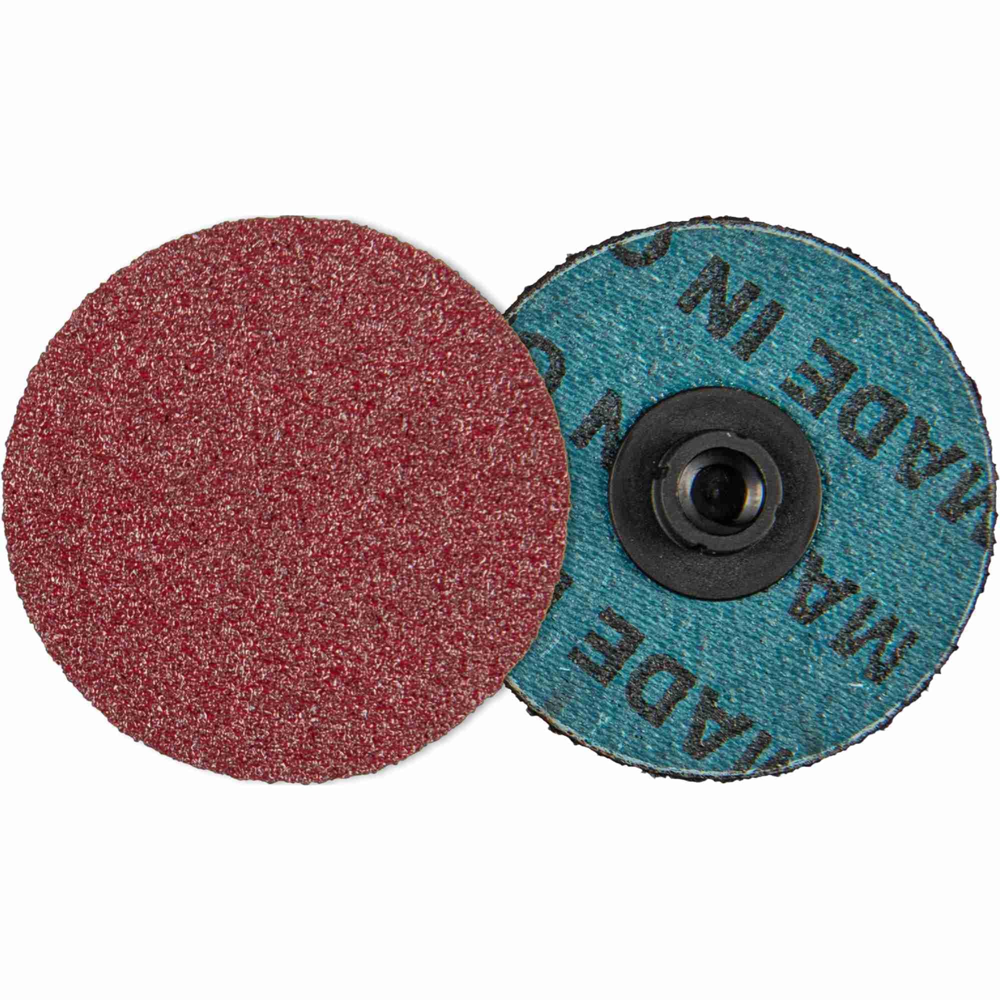 Klingspor QMC 412 Quick Change discs, 50 mm, grano 80, 100 unidades 295200
