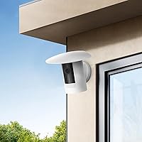 Vista 4 de Cubierta de sombra para cámara de sol y lluvia para cámara Ring Stick Up Cam – Protector de capó de cámara impermeable resistente a los rayos UV