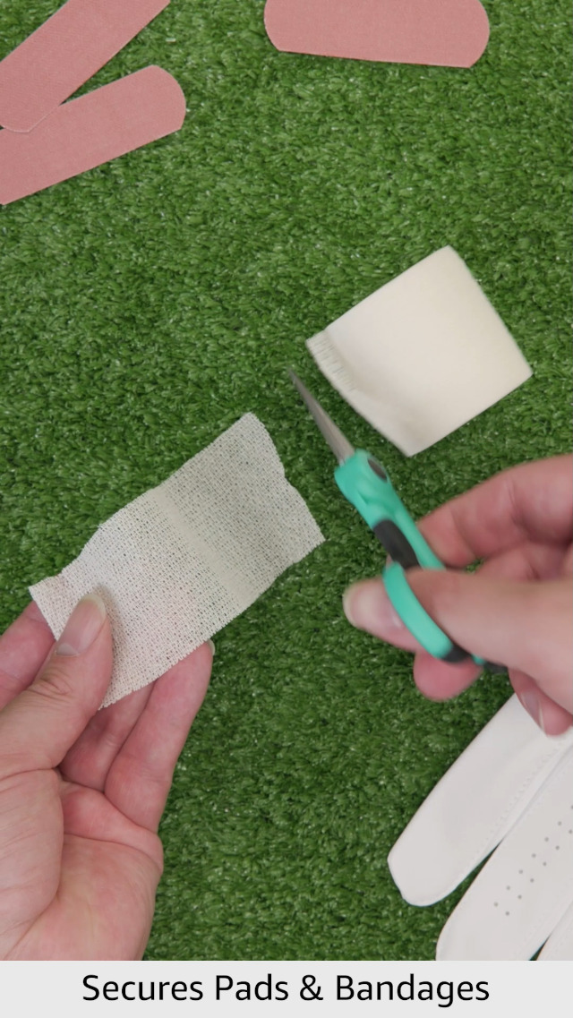 Image of Cramer Eco-Flex Self-Stick Stretch Tape, Cohesive Tape, Flexible Elastic Sports Tape, Athletic Training Room Supplies, Easy Tear & Self-Adherent Bandage Wrap, Single 5 Yard Roll, White