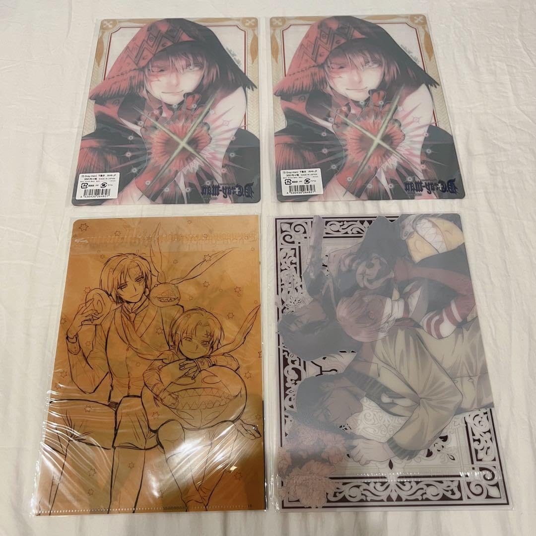 Amazon.co.jp: d.gray-man クリア下敷き、クリアファイル セット 