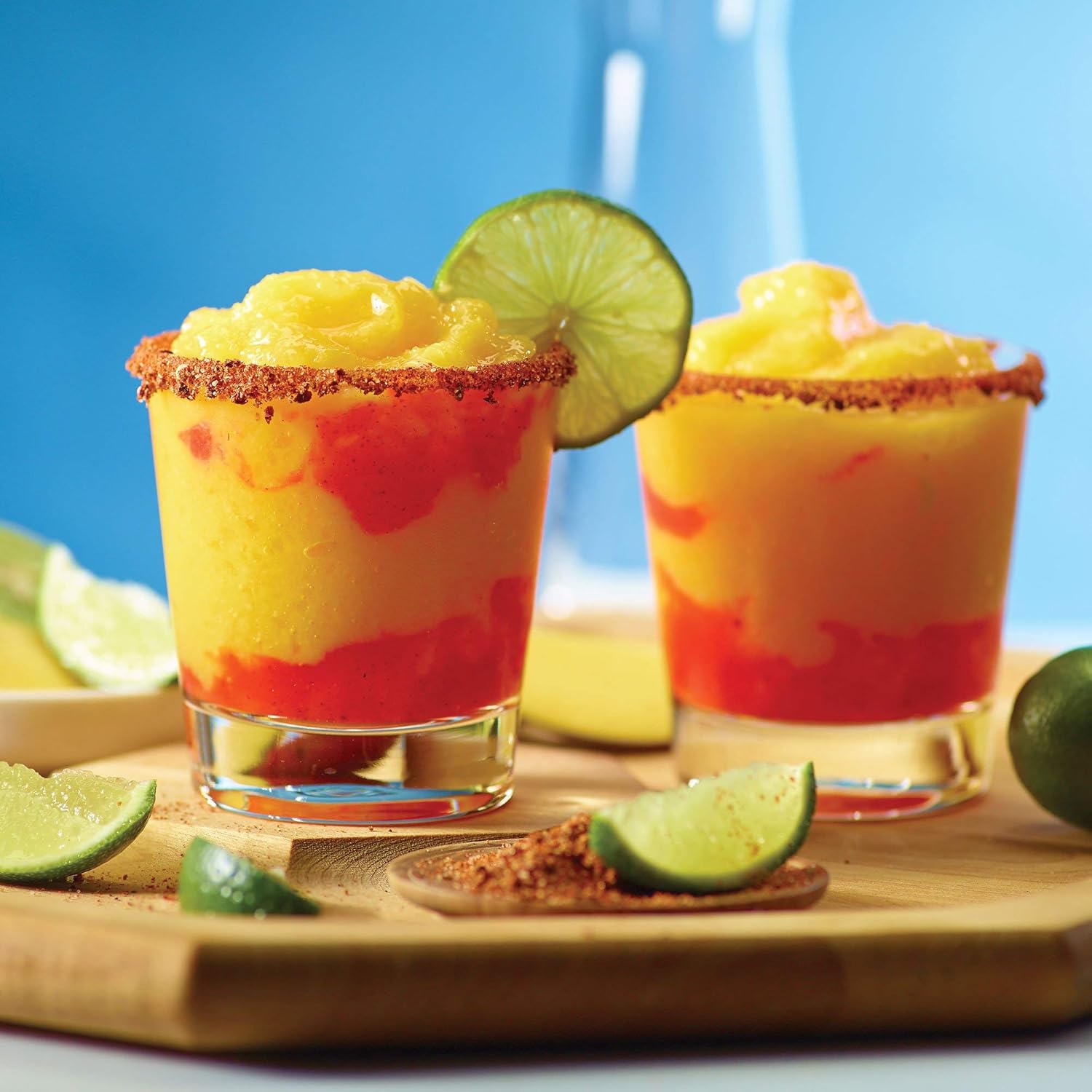 La Helada Rim Dip Bundle! Tamarind Flavored Paste, Mango Flavored Paste and Cocktail Ready Seasoning Powder Chili Flavor Rim Dip! Escarchador/Rimmer for Drinks, Cocktails and Micheladas!