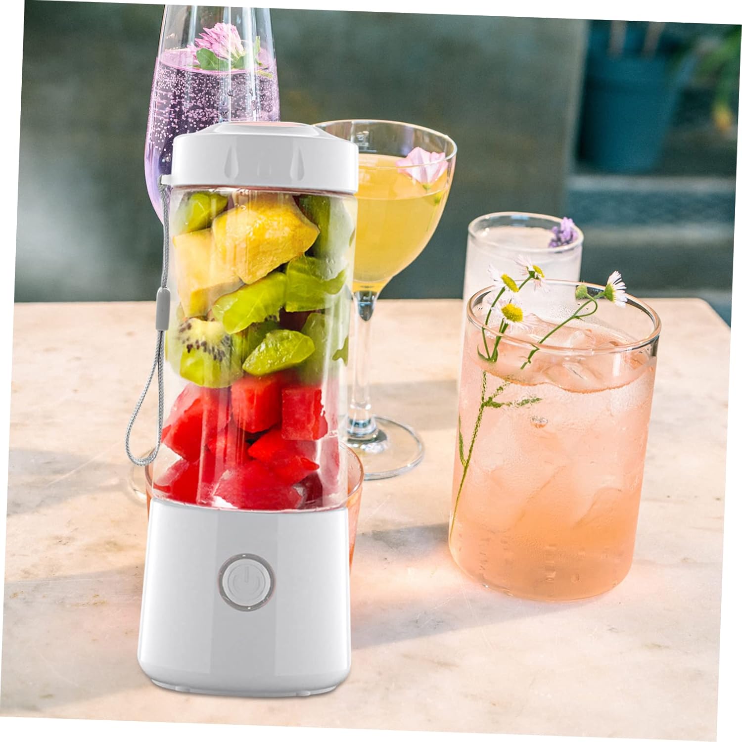 Luxshiny Portable Fruit Juicer Citrus Juicer Juice Strainer Home Easy Extraction