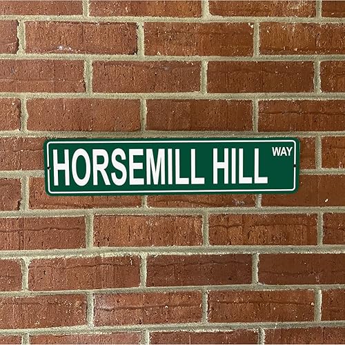 Vista 341 de Ohio Mountains Pick Your Mountain Compatible/repuesto para Ballards Hill United States Mountain Aluminio Metal Tin Street Sign Style decoración