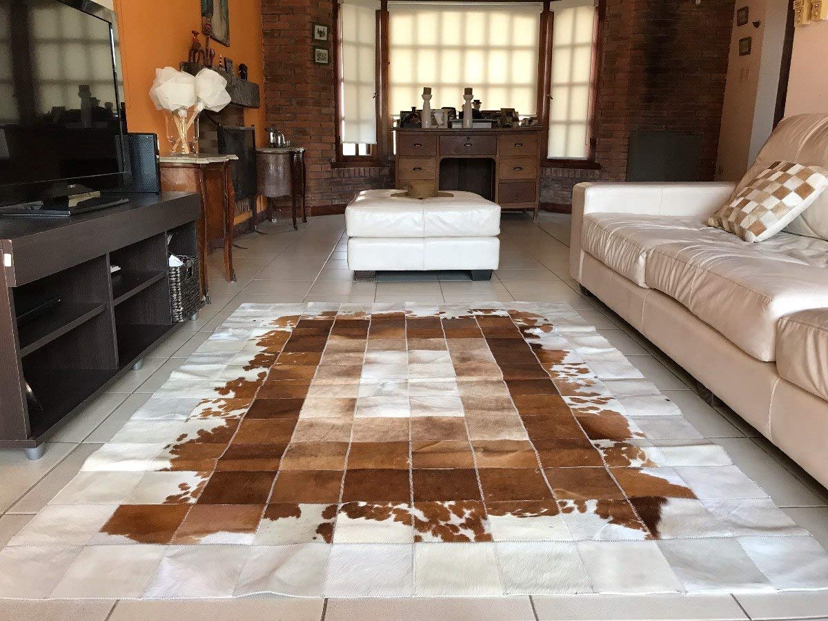 Patchwork Cowhide Rug