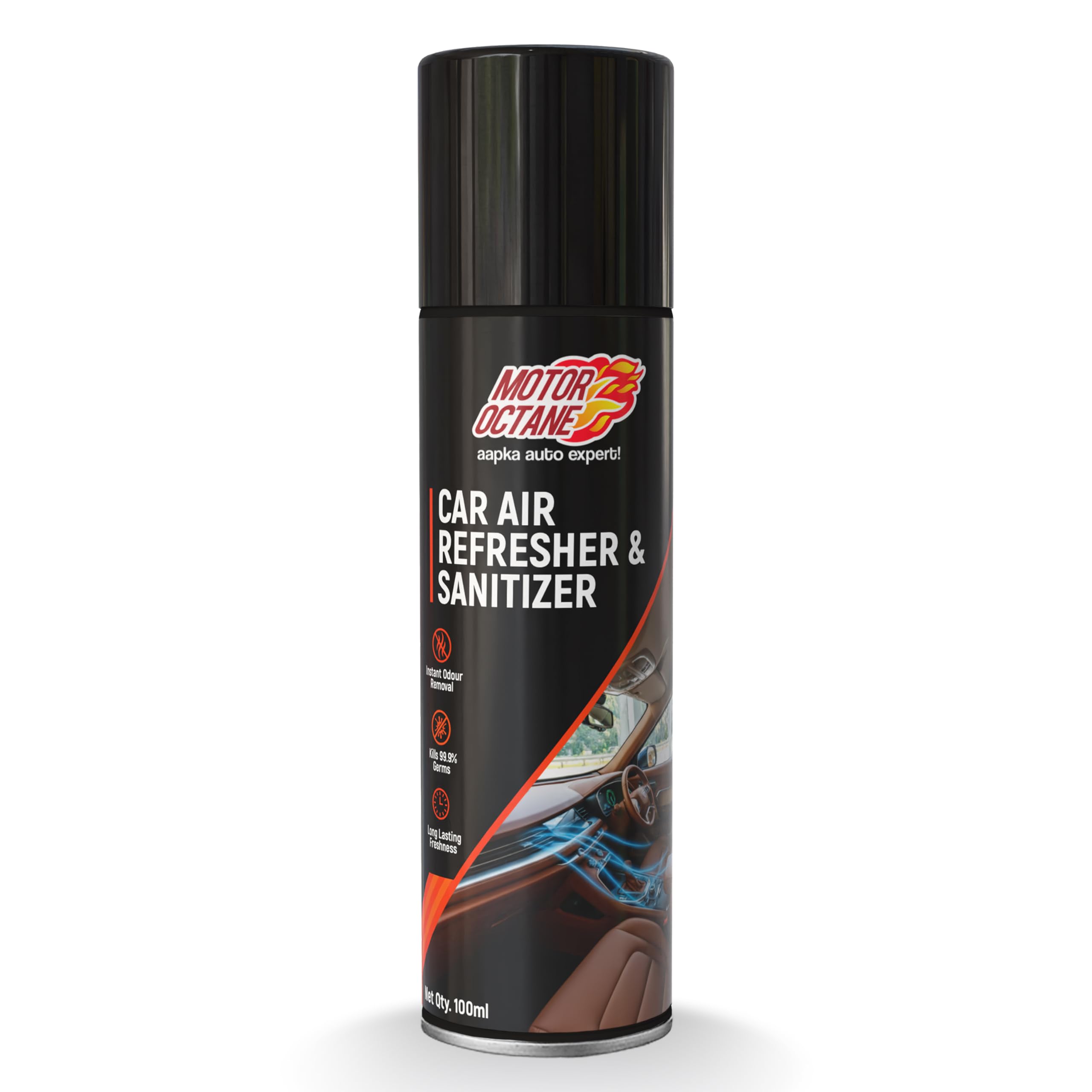Car Air Refresher & Sanitizer Spray | 100ml | AC Disinfectant, Sanitizes Cabin, Eliminates Odour, Refreshing Citrus Fragrance, Fresh New Car Smell-picture-27
