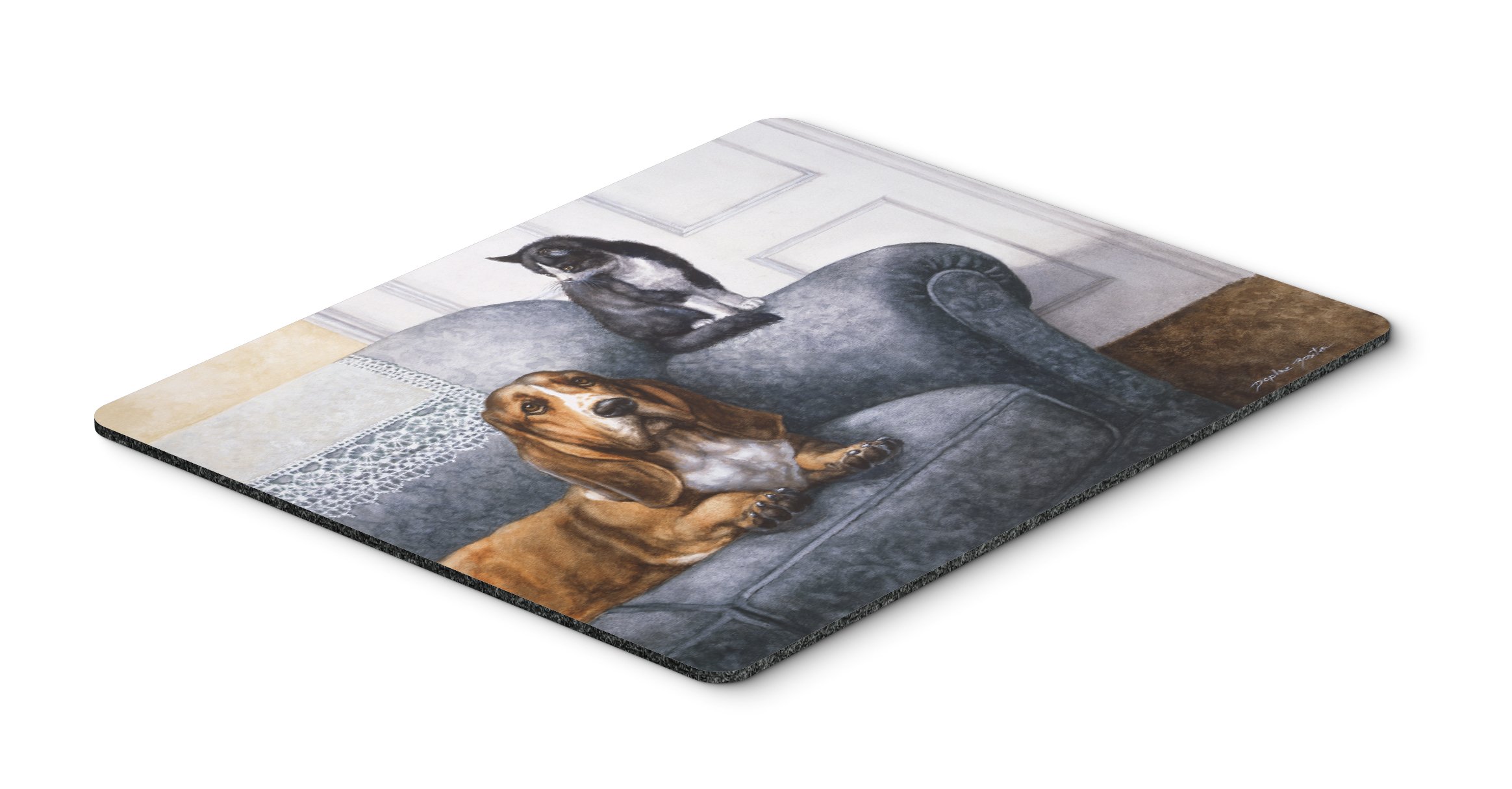 Caroline tesori da scrivania Artwork mouse pad, multicolore, 19,7