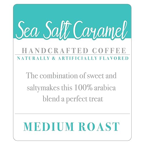 Miniatura 2 de Highland Park Coffee Cápsulas de café de una sola porción compatibles con cafeteras Keurig K Cup, caramelo de sal marina, 80 unidades