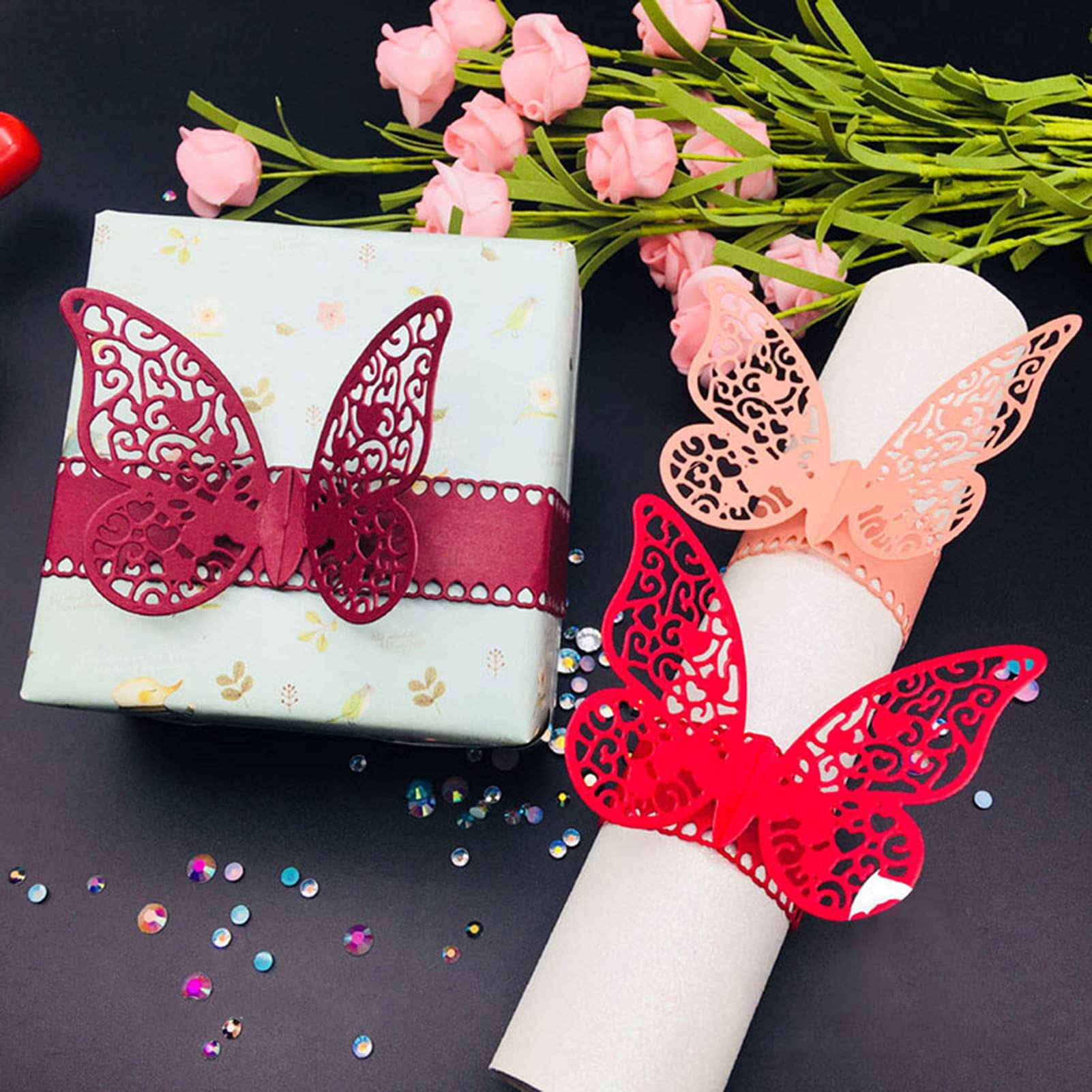 Matrices De Découpe En Forme De Papillon Pour Scrapbooking, Album, Timbre, Carte En Papier Pour Cartes De Vœux Faites à La Main, Gaufrage, Projets D'artisanat