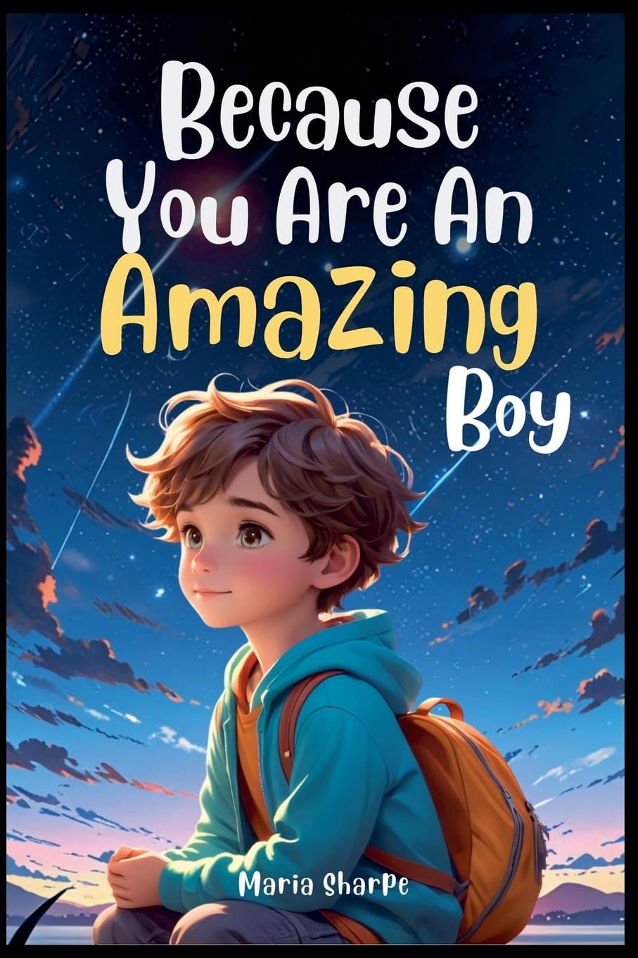 Because You Are An Amazing Boy: Inspiring stories about Courage, Inner Strength, and Self-Confidence (Children's Motivational Book)