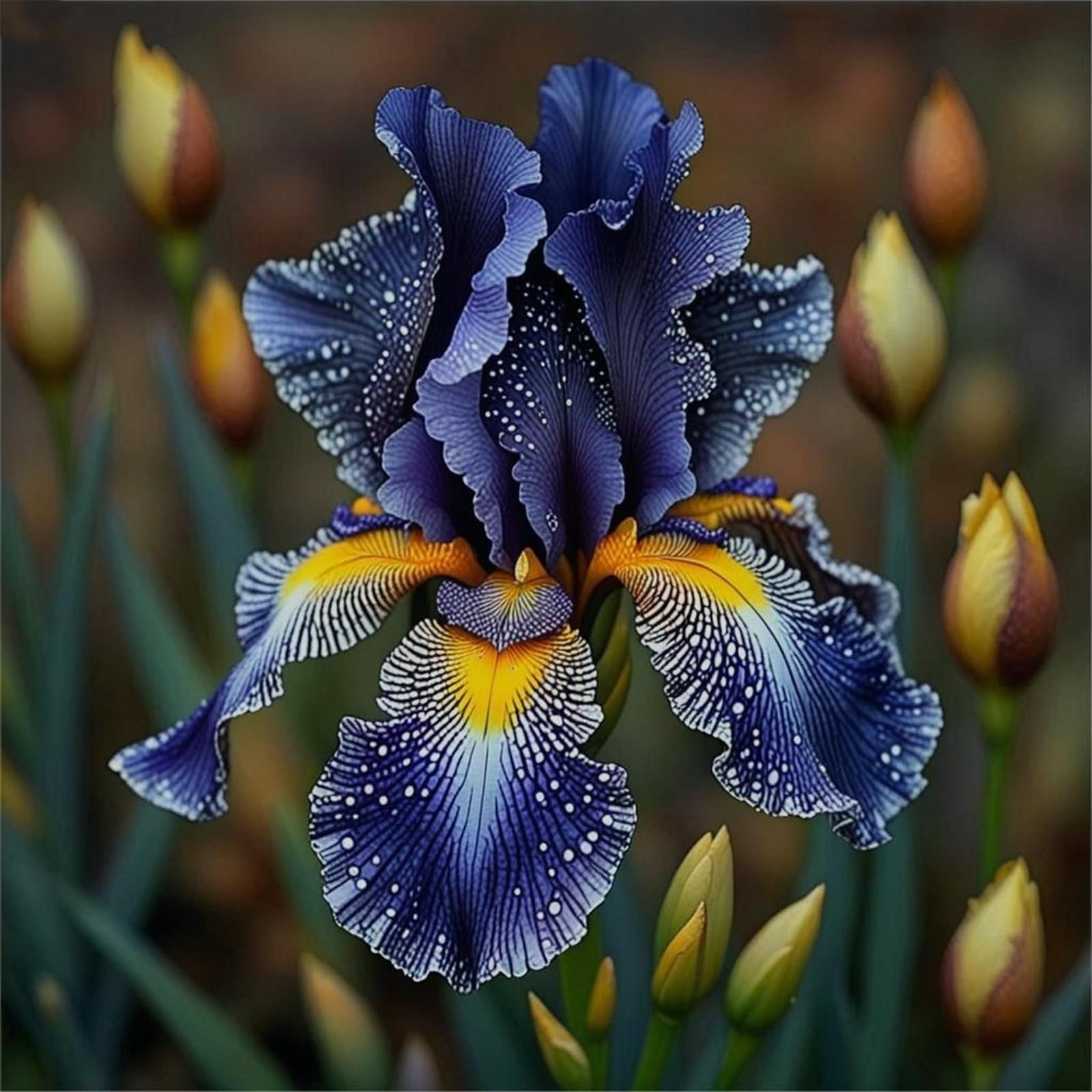 Iris Bulbs, Wedding, Now UK, Perfect UK Now, Simple Planting, Iris Bulbs for Planting, Perennial, Garden Flowers-5bulb-c