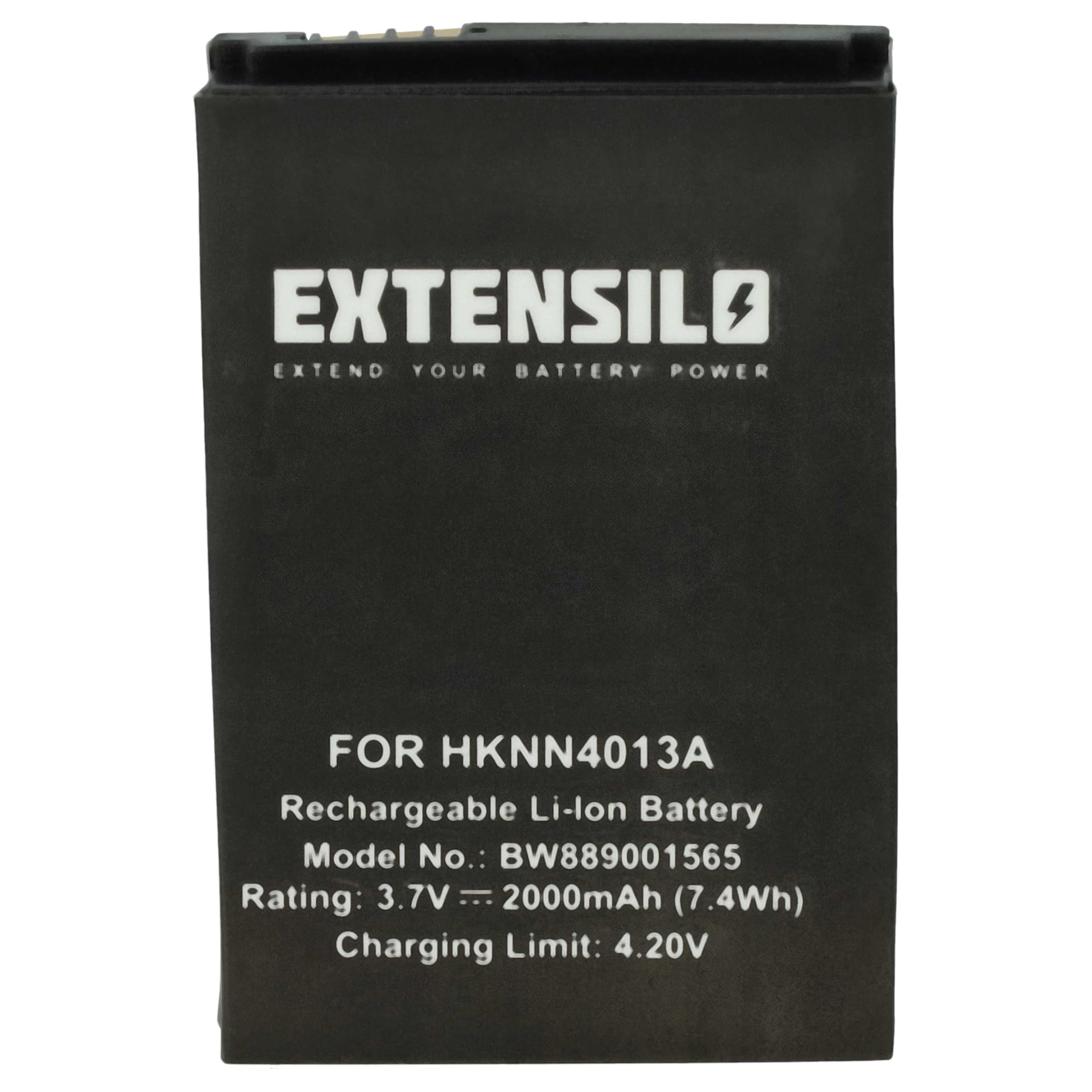 10x akumulator zamienny do Motorola PMNN4468A, PMNN4468B, PMNN4578A, PMNN4468B do krótkofalówki, Walkie Talkie (2000 mAh, 3,7 V, litowo-polimerowy)