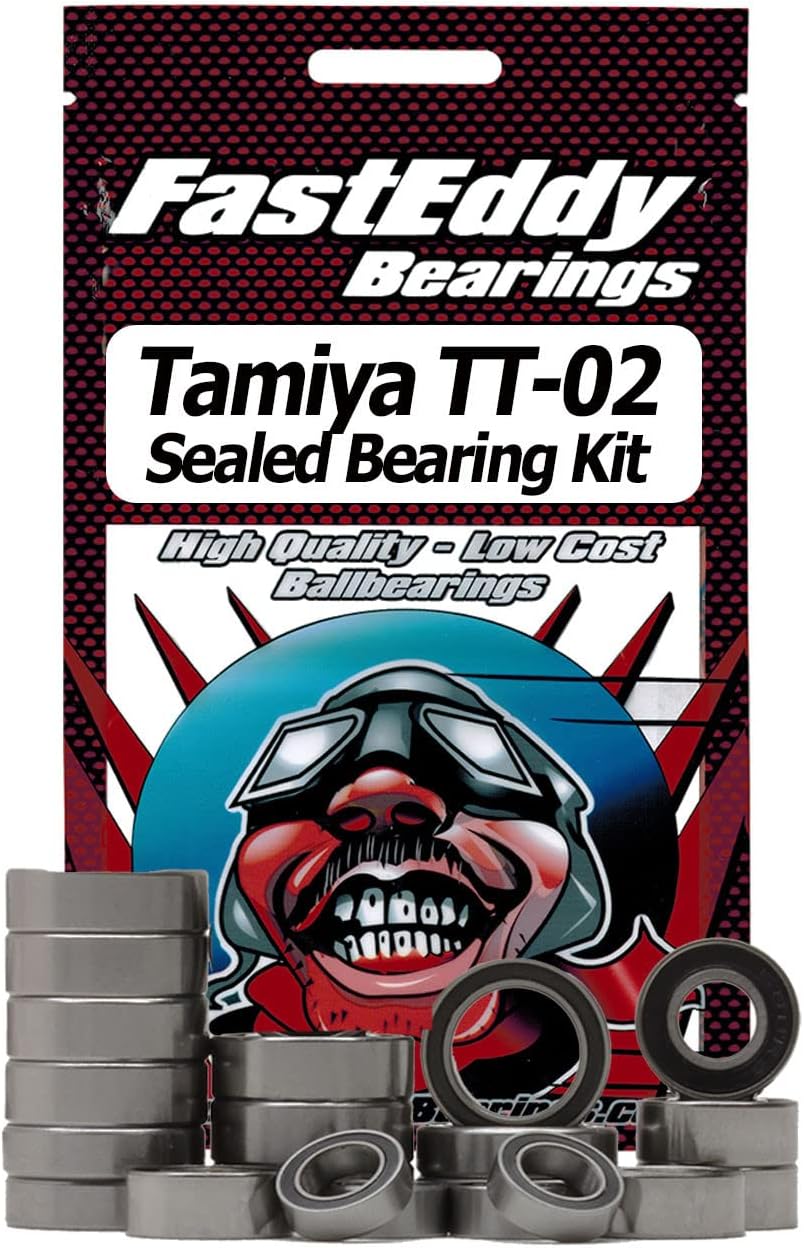 Tamiya TT-02 Chassis Rubber Sealed Bearing Kit