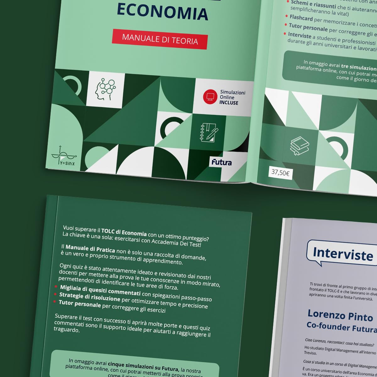 Accademia dei Test. TOLC-E. Kit di preparazione 2026/2027
