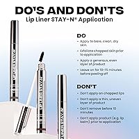 Vista 9 de Sacheu Lip Liner STAY-N Peel Off - Tinte labial impermeable de larga duración con ácido hialurónico y vitamina E, acabado mate a prueba de COREAL