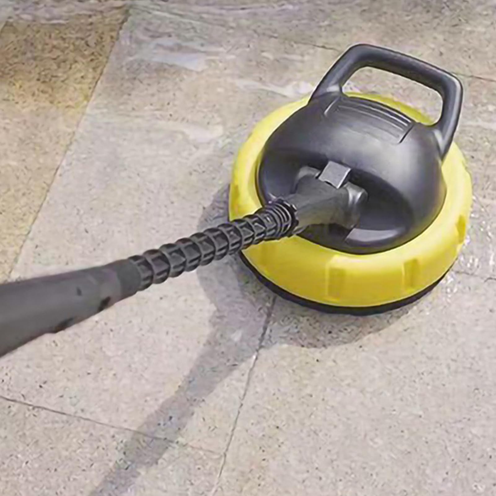 Limpiador De Hormigón Para Hidrolimpiadora Fregadora Portátil Multiusos | Con Adaptador Accesorios De Hidrolavadora Para Patios, Entradas, Terrazas, Aceras, Vallas, Coches, Camiones Y Escaleras