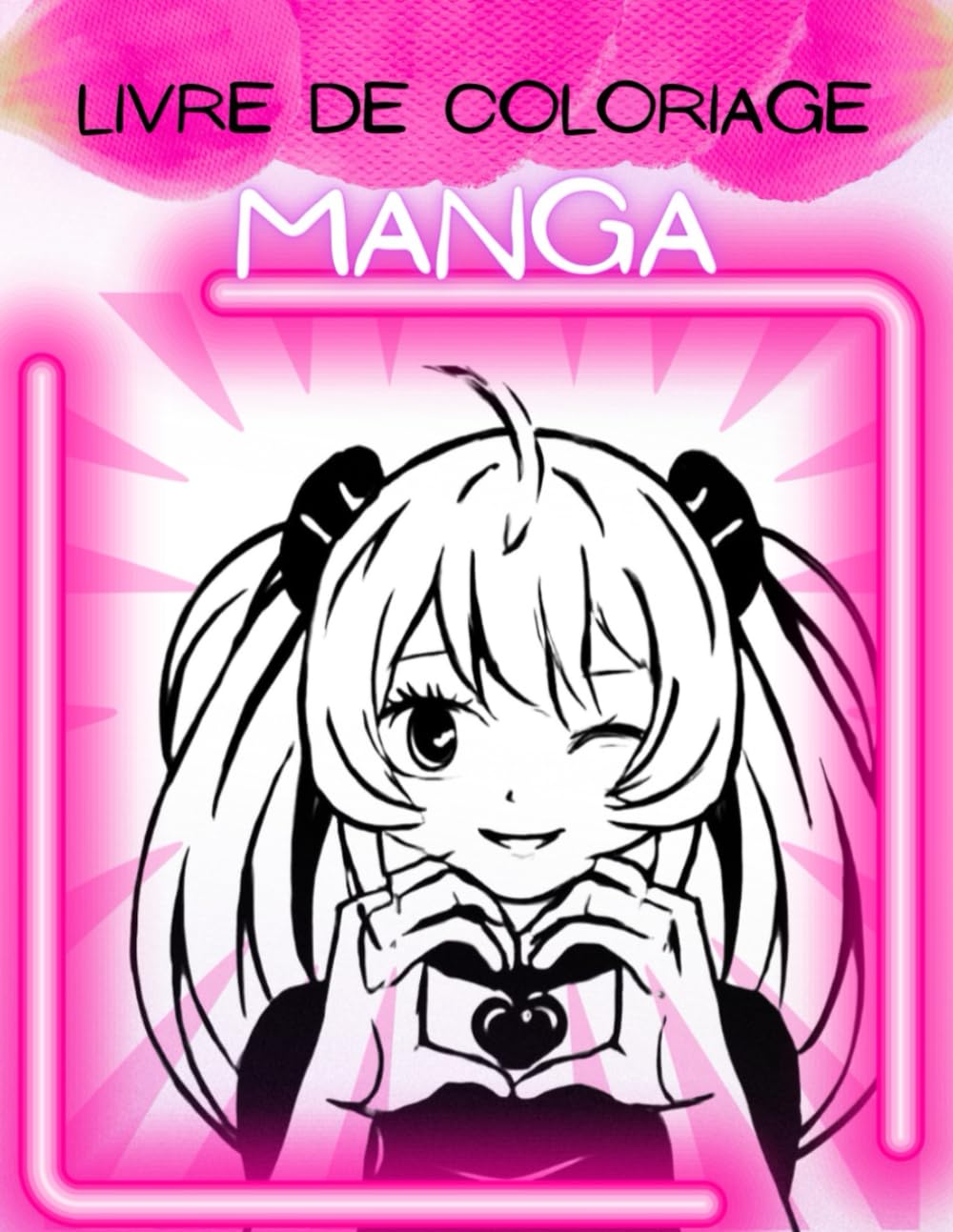 LIVRE DE COLORIAGE MANGA (Les Lucioles Intérieures)