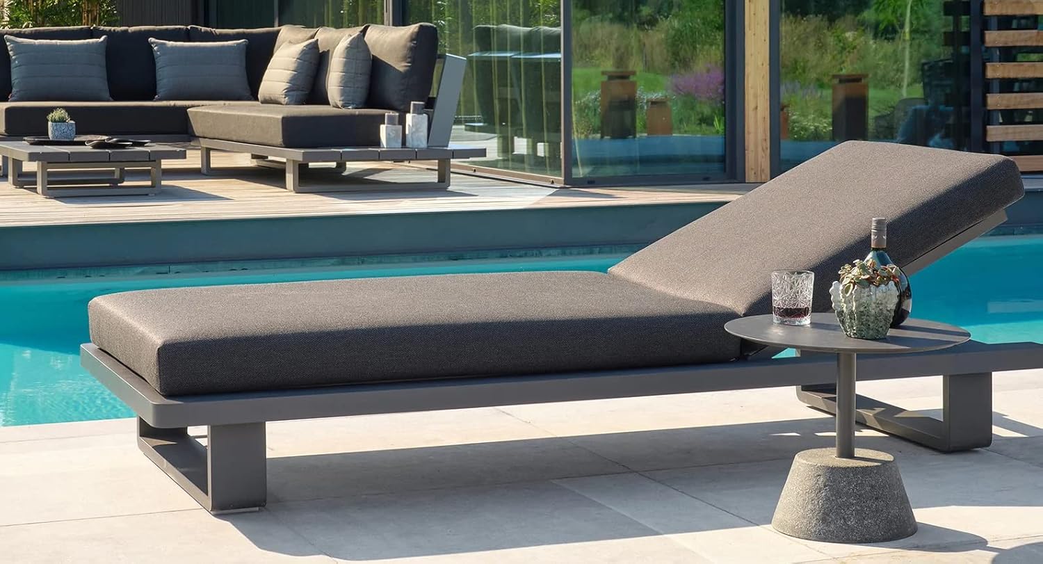 KETTLER Fitz Roy Aluminum Lounger Patio, Lawn & Garden