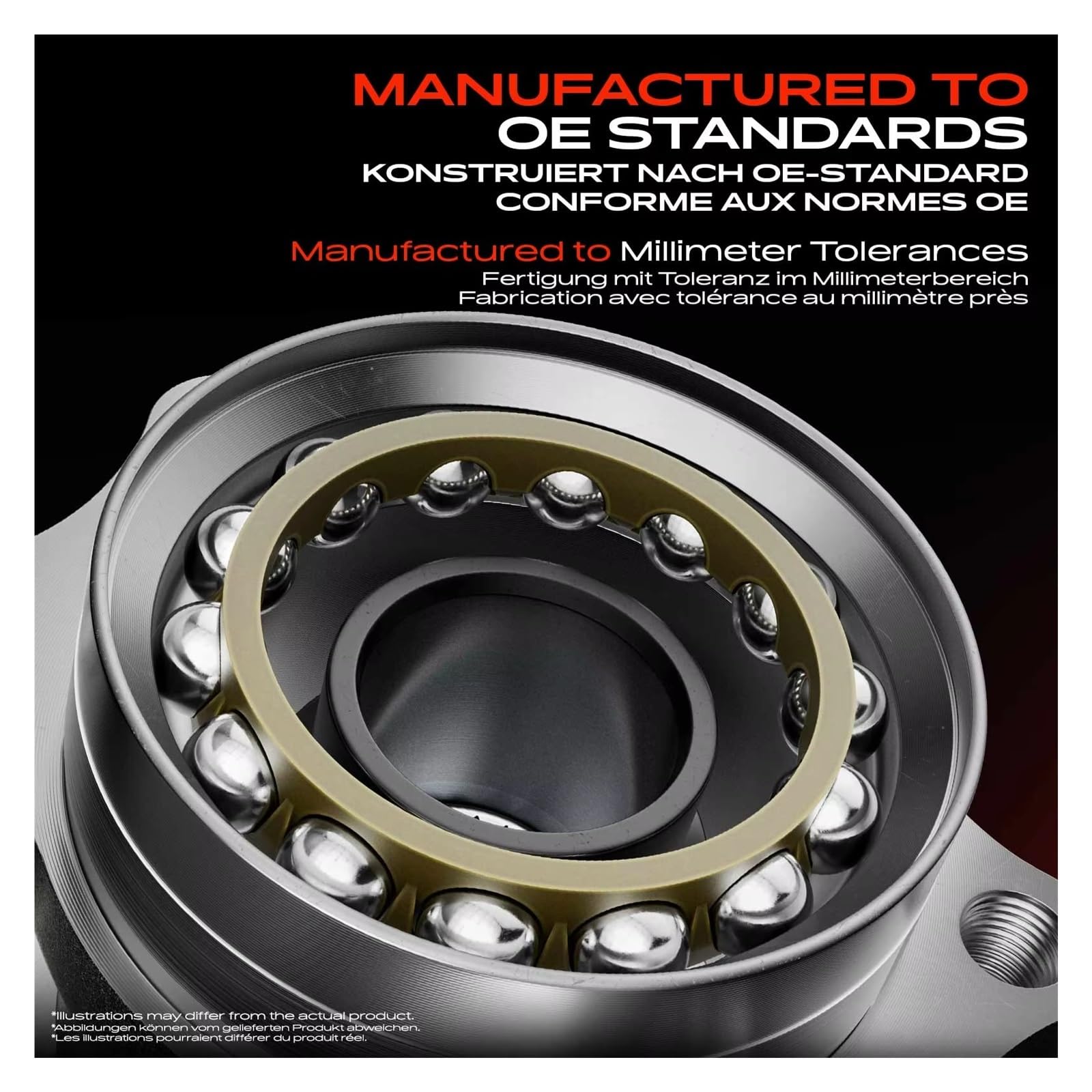 Kits De Roulements Roue Pour Opel Pour Astra F Pour Cabriolet Pour Caravane CC Kit De Roulement Moyeu Roue Arrière 9120129 90511494