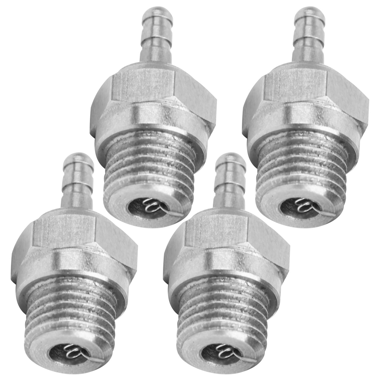 Glow Plug, Hot Glow Plug Spark Plugs N3 N4 Fire Spark Plugs Rc Car Accessory Part Rc Glow Plug Igniter Fit for HSP Methanol Engine