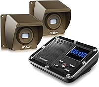 Vista 1 de Alarma inalámbrica de entrada de 1800 pies, sistema de alerta con sensor de movimiento de largo alcance, detector de entrada para el hogar