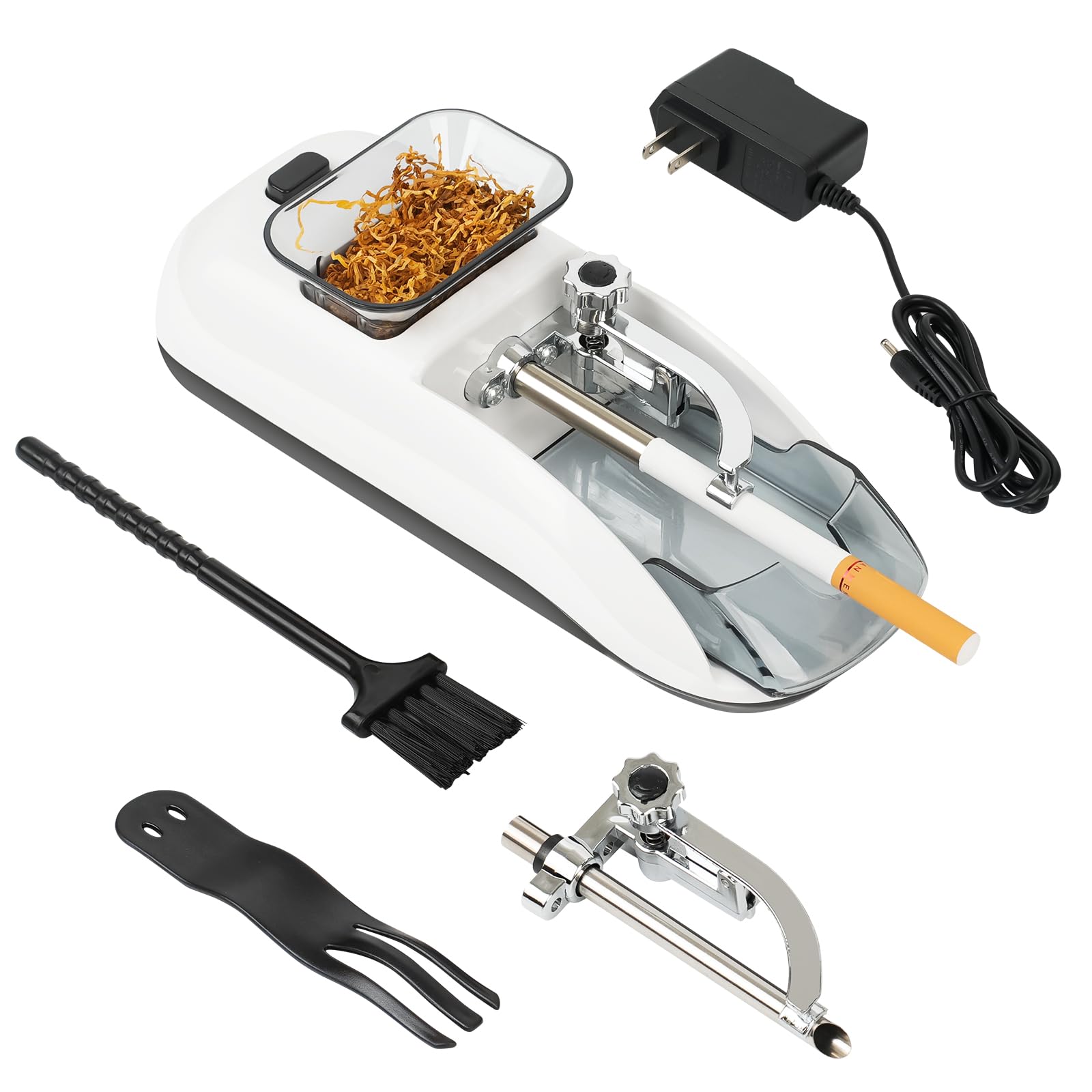 tobacco etc Amazon.com: Electric Cigarette Rolling Machine, Portable Tobacco Injector  Machine can Grind Filled with Herb, Tobacco, etc Suitable for Cigarette  Tubes and Rolling Papers : Health & Household
