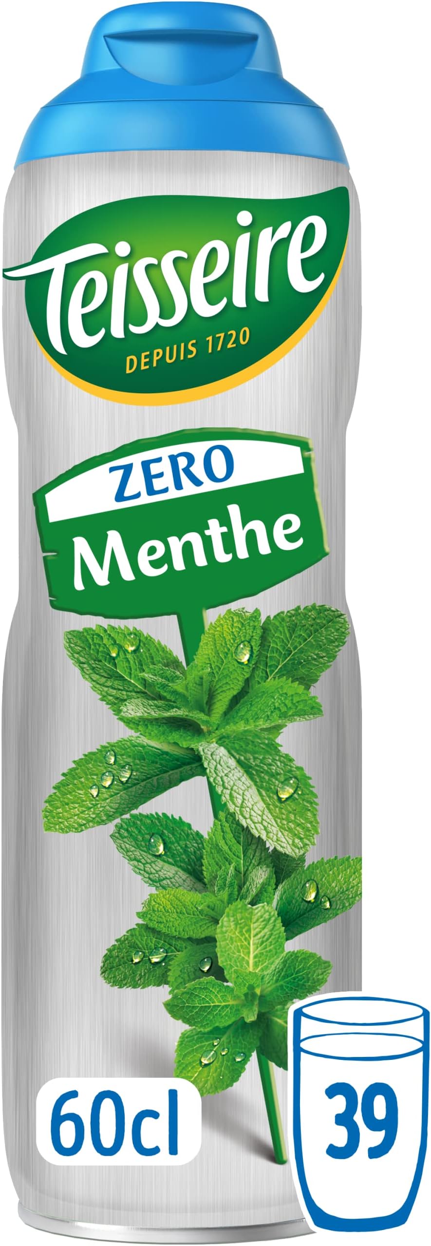 Zero Sugar MINT Syrup, Refreshing Fruit Concentrate for Drinks, 0 Calories