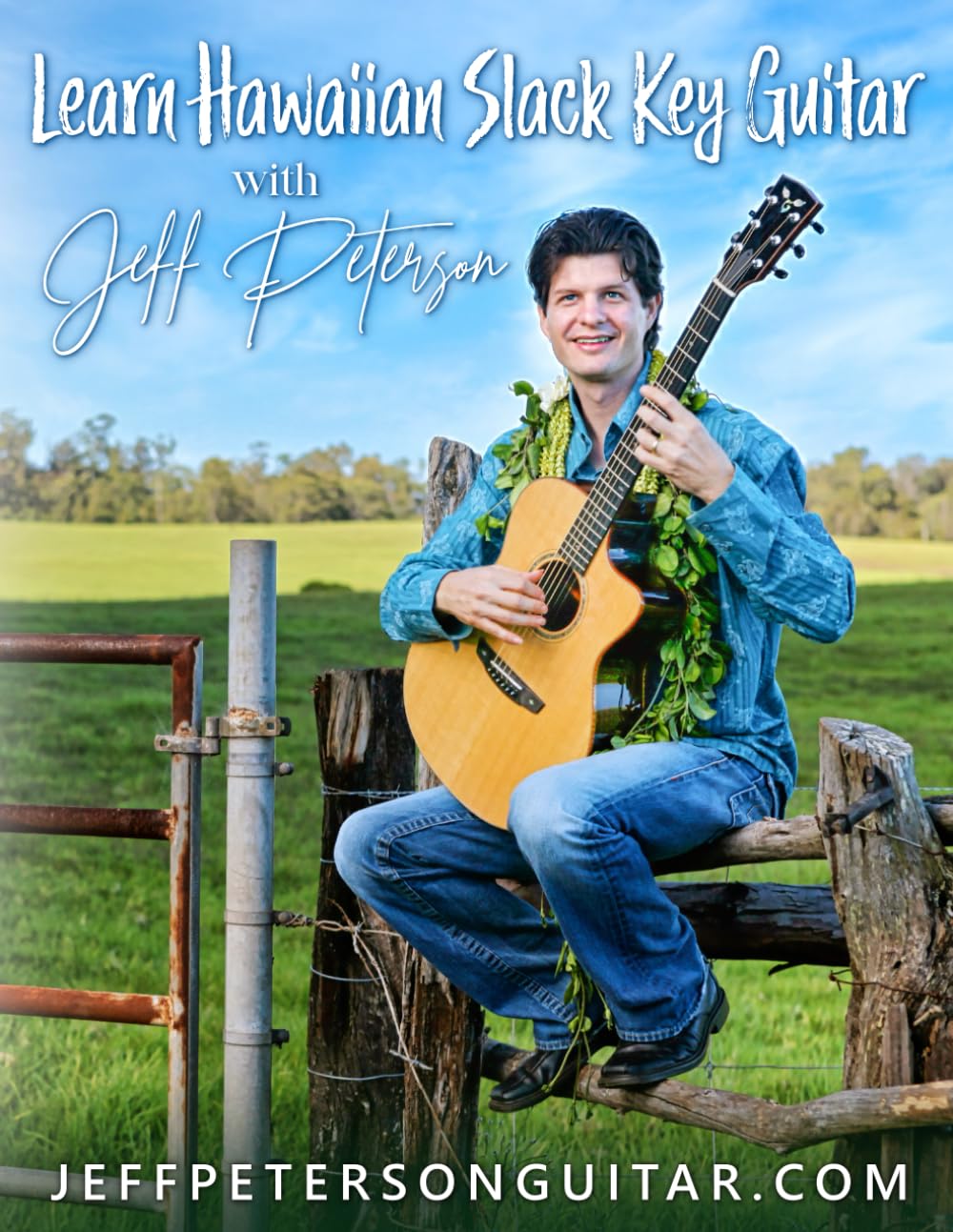 Learn Hawaiian Slack Key Guitar with Jeff Peterson      Paperback – May 10, 2022