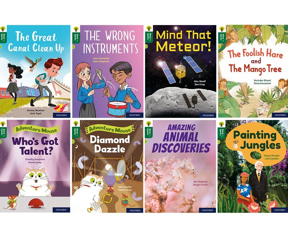 Oxford Reading Tree Word Sparks: Level 12: Mixed Pack of 8 by... - 9780198497288