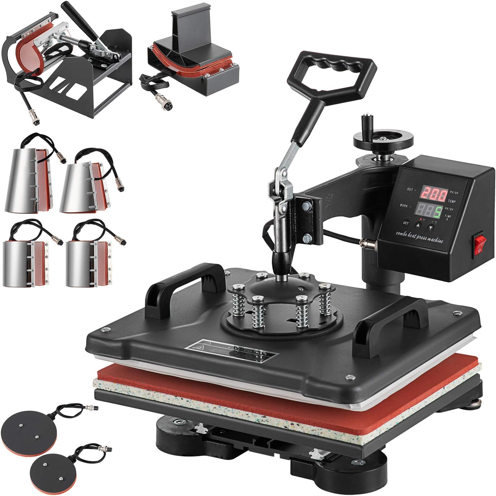 8 in 1 Heat Press Machine 15x12