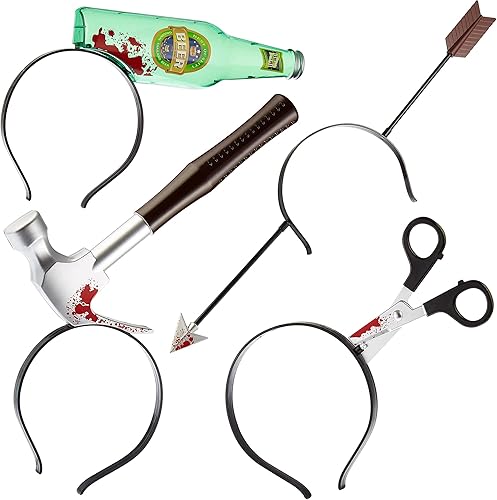 Diadema de Halloween, accesorio para fiesta de disfraces, de plástico falso, accesorio divertido para sesión de fotos y fiestas temáticas