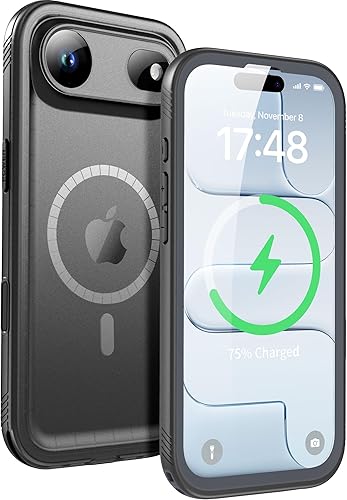 Miniatura 50 de SPORTLINK Funda para iPhone Air, IP68, impermeable, protección militar, cuerpo completo, resistente, a prueba de golpes, sellado 360, a prueba