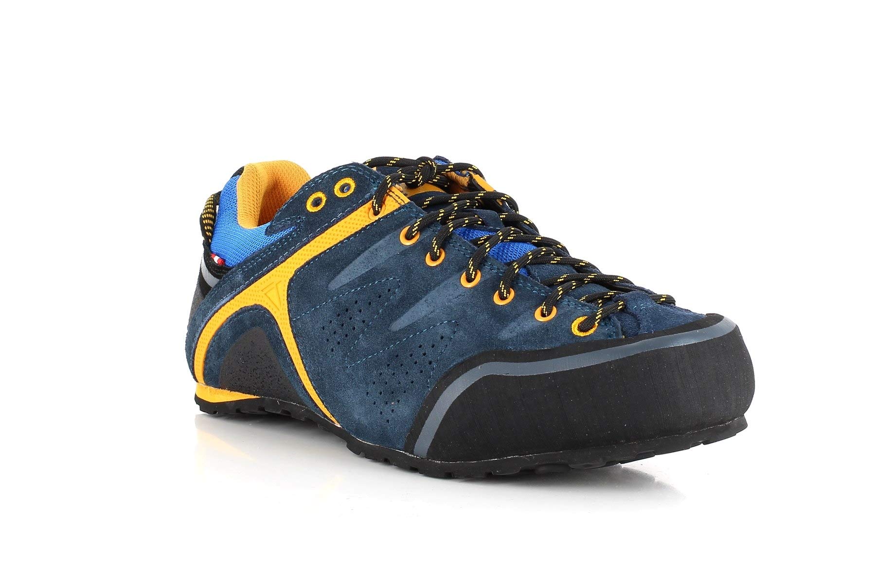 Dachstein Terra Damen und Herren Wanderschuhe/Zustiegsschuhe mit Vibramsohle (47 EU, Blau)
