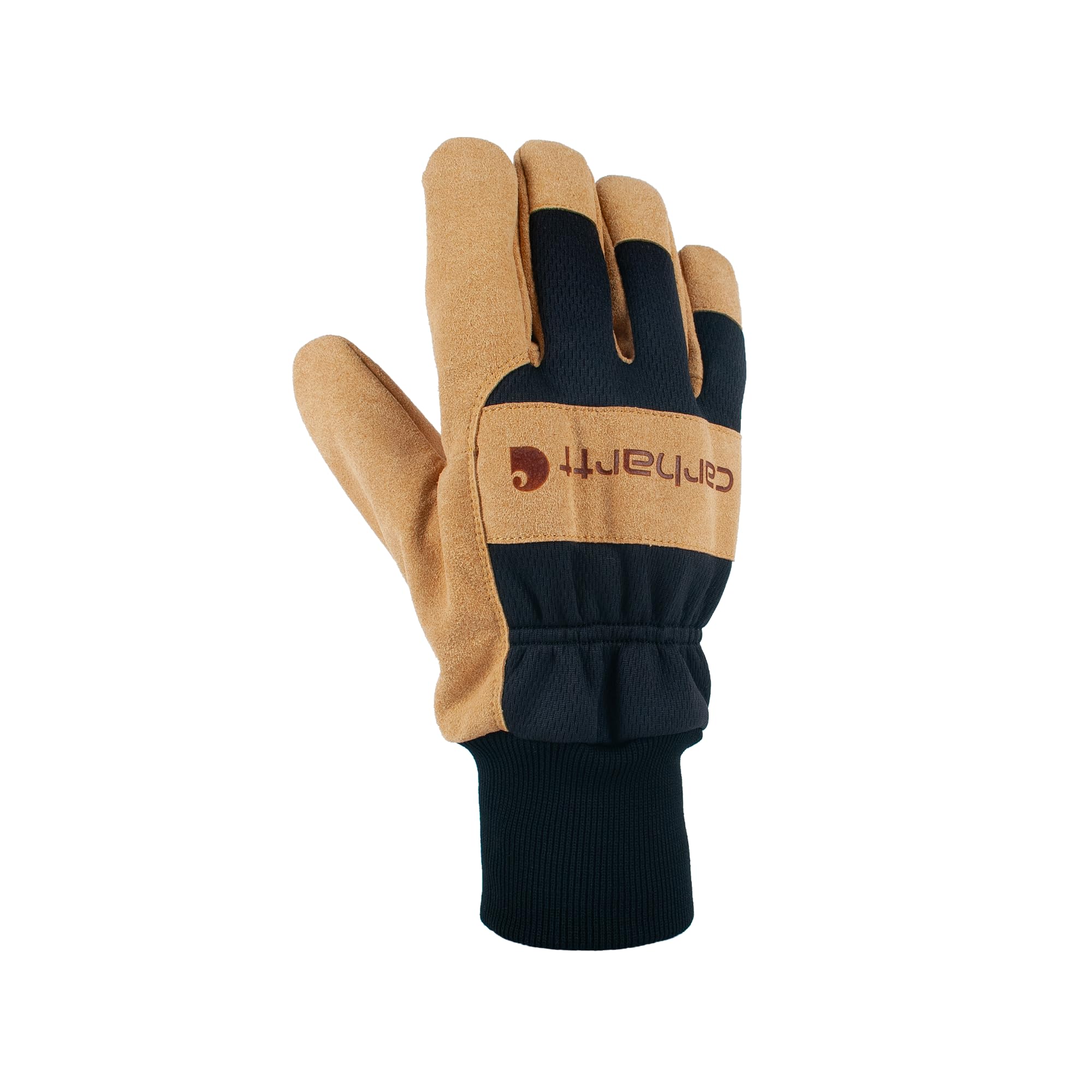 Carhartt Men's GW0836M Synthetic Suede Knit Cuff Glove
