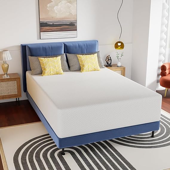 BestMassage Mattress 14 Inch Gel Memory Foam Mattress/Full