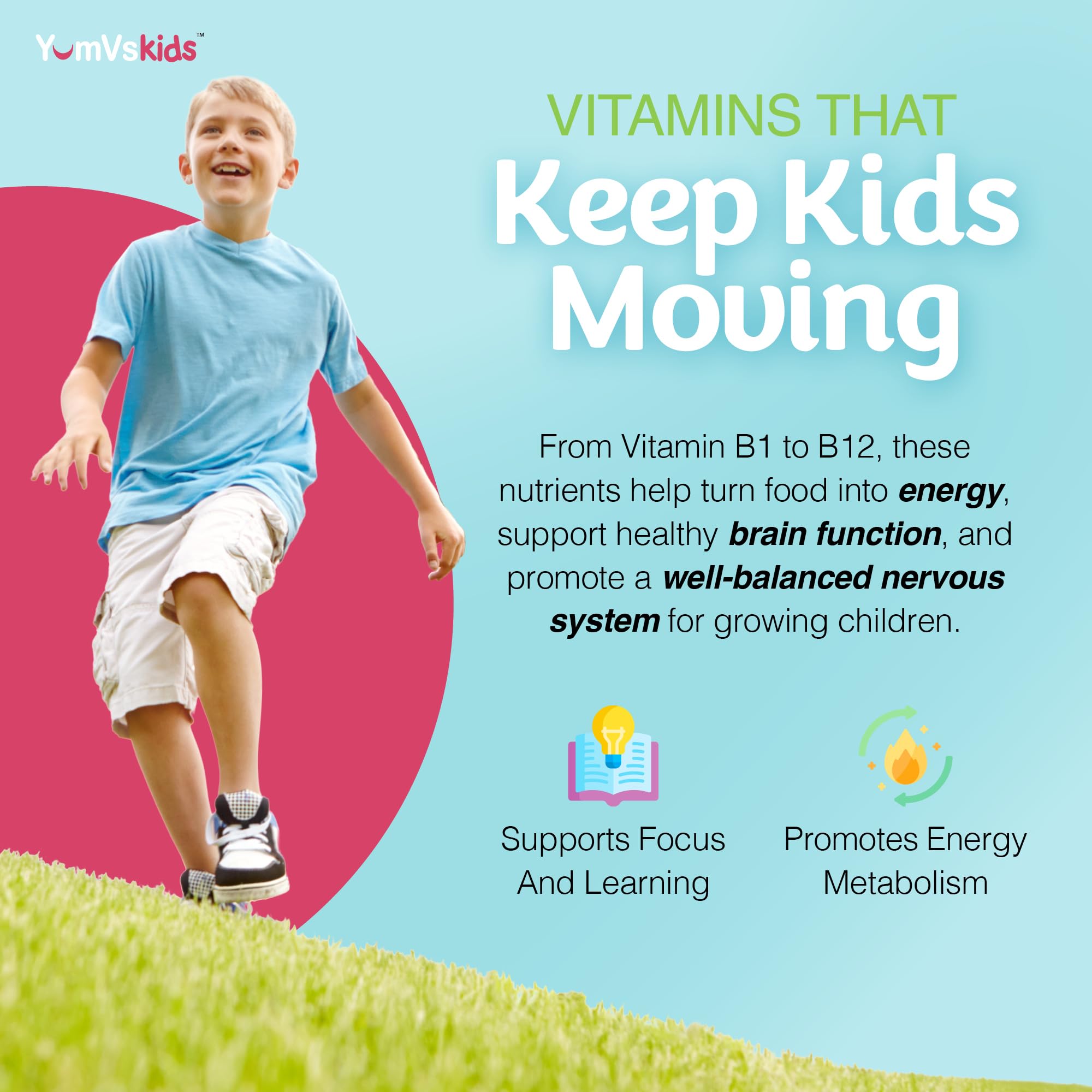 YUM-V'S Kids Multivitamin with Iron, 21 Vitamins & Minerals (120 Chewables) — Amazon image 5