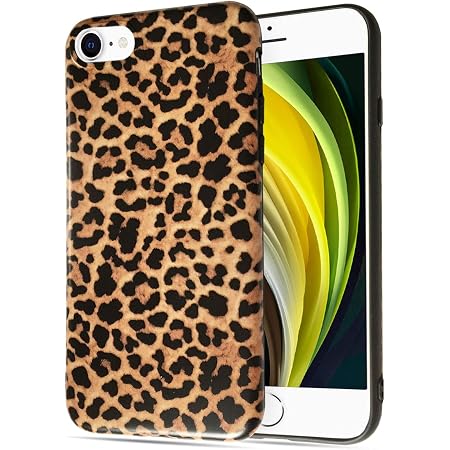 HEYORUN Leopard Case Fit for iPhone SE 