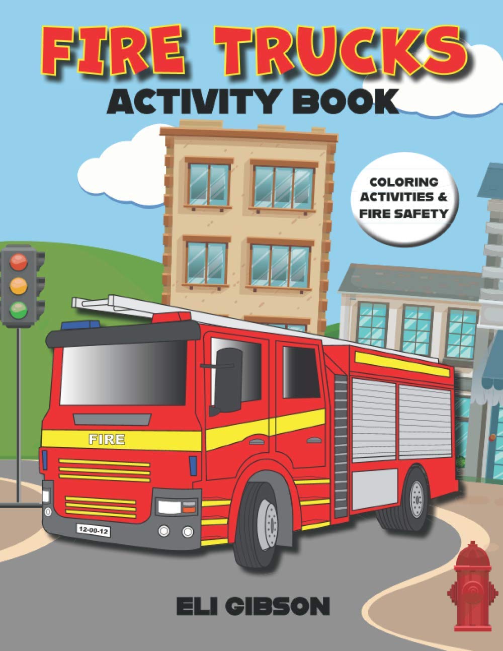 Fire Trucks Activity Book